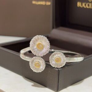 Buccellati Retro Court Style Sunflower Bracelet